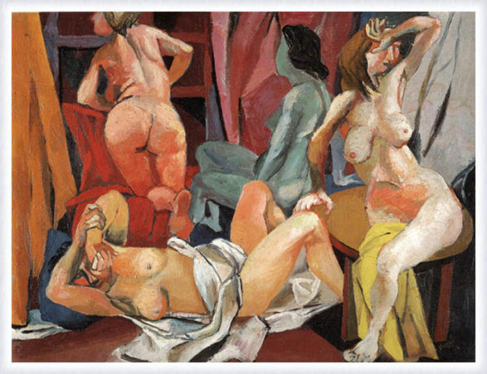 Renato Guttuso, Ragazze a Palermo, 1940.