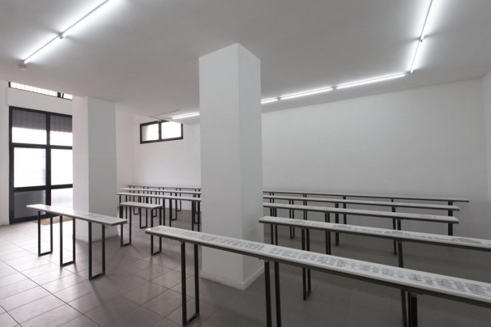 Bertille Bak, installation view. Photo Giorgio Benni