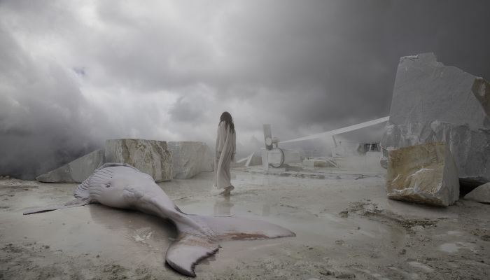 Matteo Basilé, Pietra Santa, 2016, stampa inkjet su carta fotografica montata su dbond.