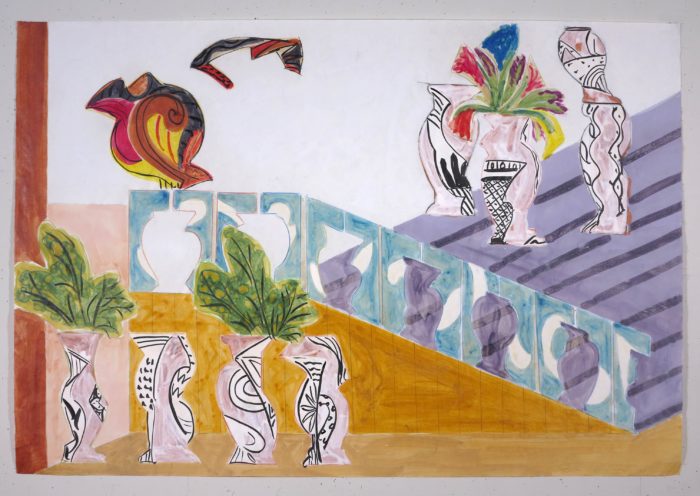 Betty Woodman, Italian Balcony View, 2001, courtesy of Galleria Lorcan O'Neill