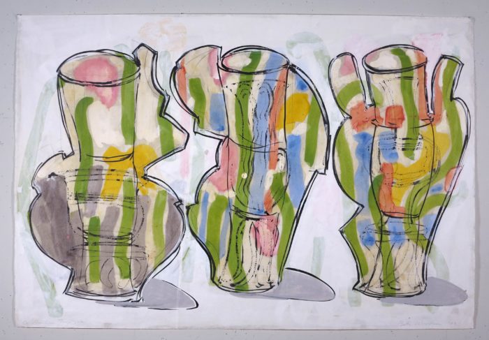 Betty Woodman, Summer Triptych, 2003, courtesy of Galleria Lorcan O'Neill