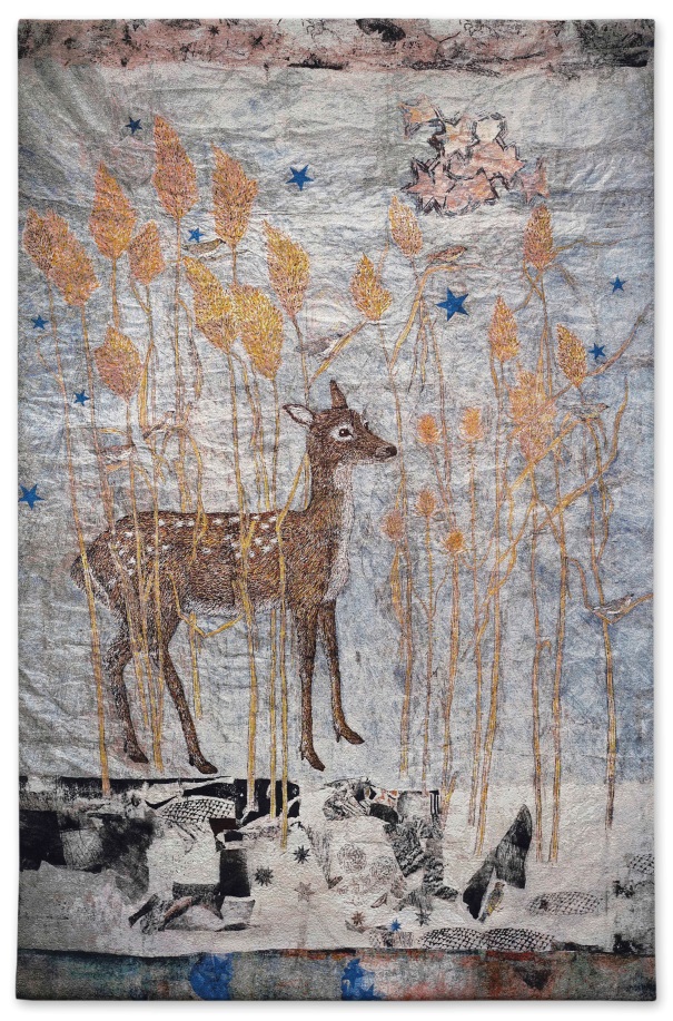 Kiki Smith, Fortune, 2014, arazzo Jacquard, courtesy of Galleria Lorcan O’Neill 